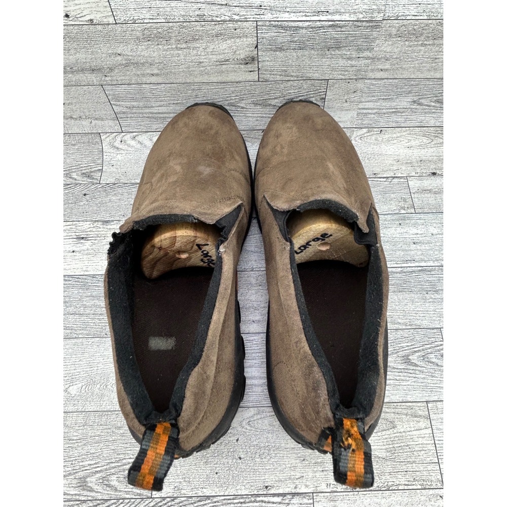 Merrell Jungle Moc Gunsmoke Brown Suede Slip On Shoes Mens 9.5 J60787 - Picture 8 of 16